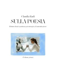 Copertina del libro 'Sulla poesia' di Claudia Radi, in attesa di pubblicazione.
